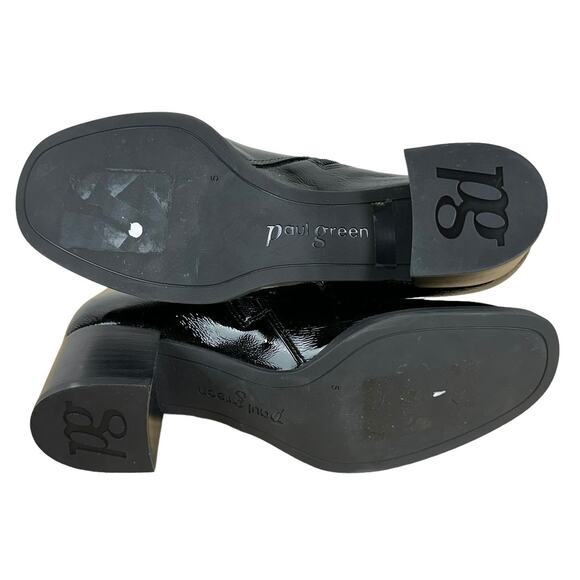 Paul Green NWOB Panache Patent Leather Waterproof Black Bootie Size 5 UK US 7.5 - Picture 9 of 9